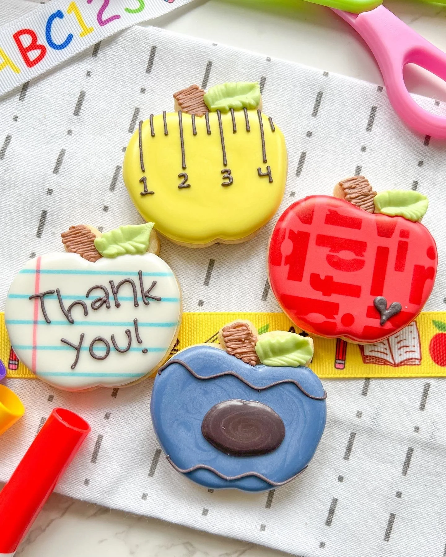 🍎 TEACHER APPRECIATION WEEK PRE-SALE IS LIVE! 🍎

Say &ldquo;thank you&rdquo; in the sweetest way with our hand-decorated sugar cookies, designed to make every teacher feel extra special. From classic apple designs to fun, personalized sets, these t