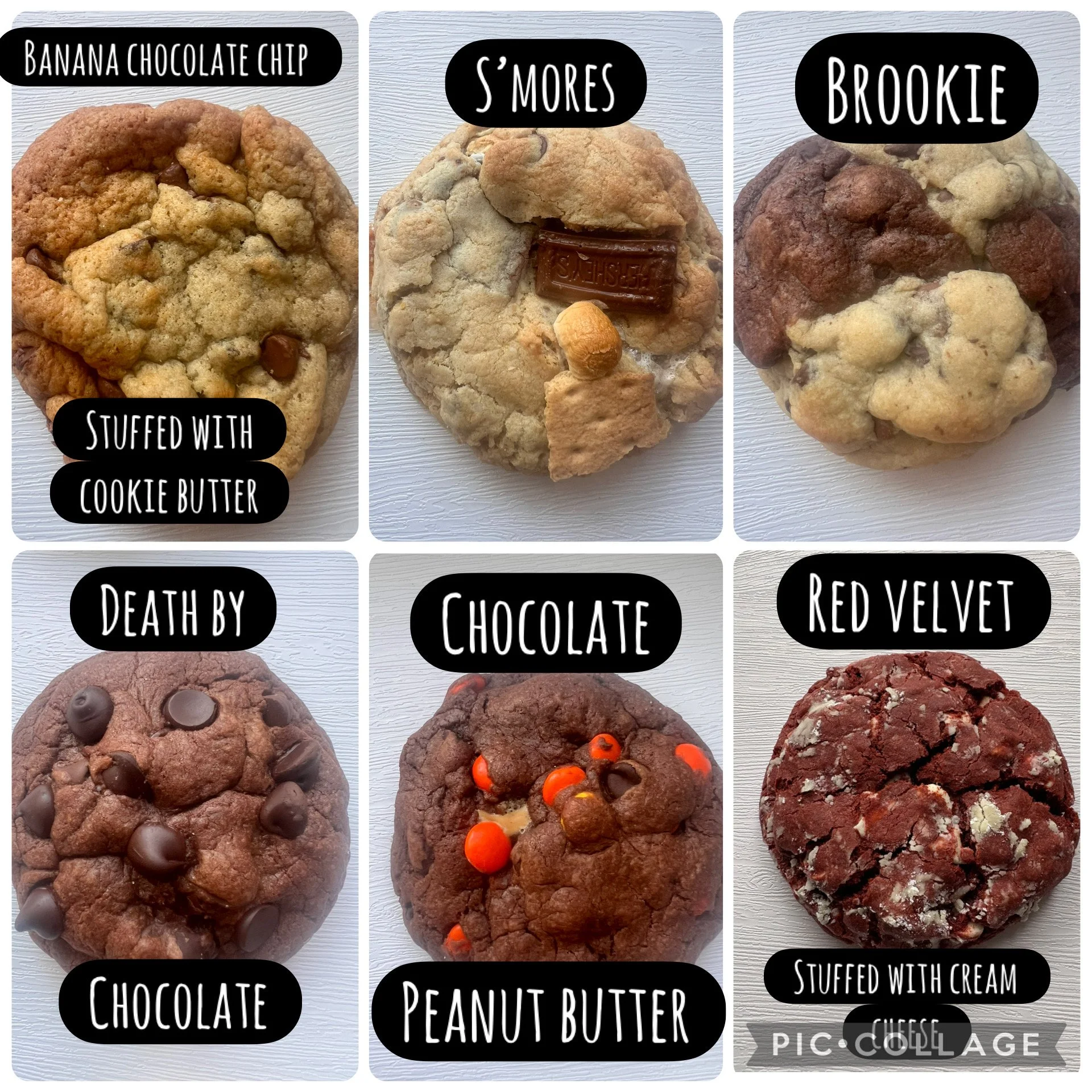 🍪✨ Gourmet Cookies, Baked to Impress ✨🍪

Treat yourself to cookies that are anything but ordinary! Our gourmet cookies are baked in small batches, made with premium ingredients, and finished with that perfect bakery-style touch 🤎

From rich chocol