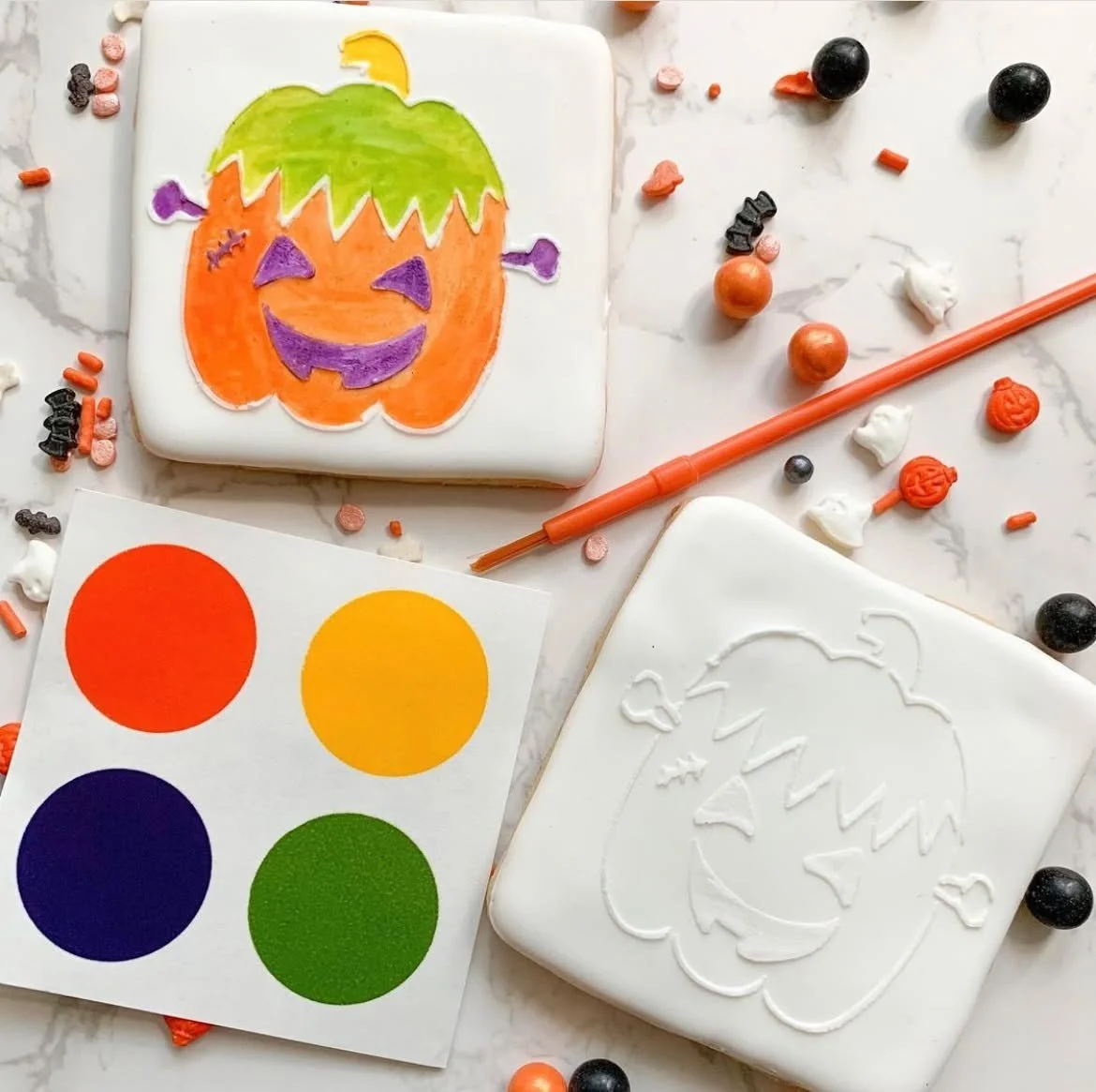 Boo! Halloween Pre-Sale is Open...if you dare! 😉

Whether you need treats for class parties, Halloween parties, Boo Baskets, teacher gifts, or just because you deserve something sweet, I&rsquo;ve got you covered!

🍪 Decorated Sugar Cookies
🎨 Paint