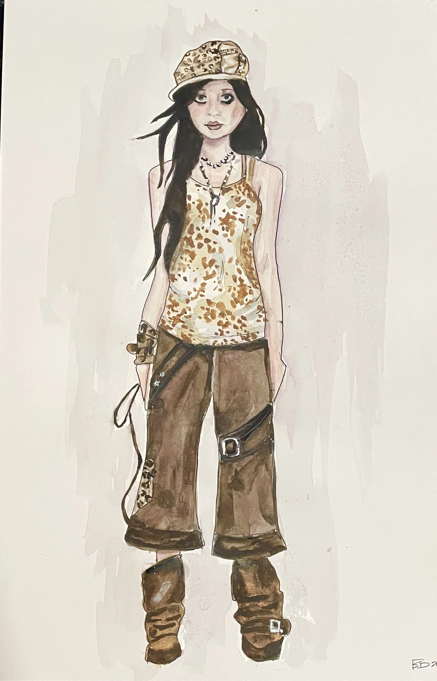 "Practice 1" - 2025 [Watercolor]