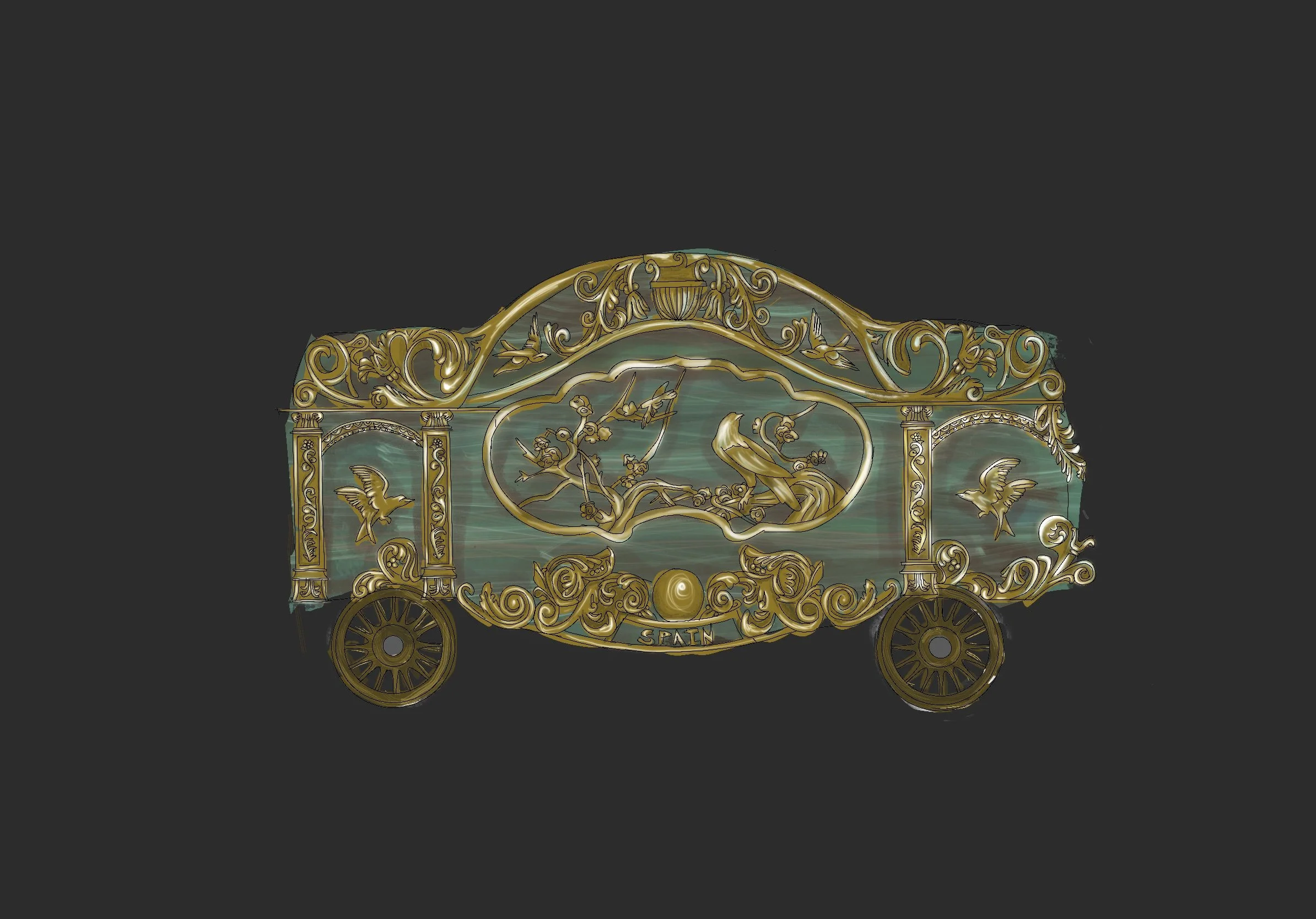 Carmen Wagon - 2025 (Procreate)