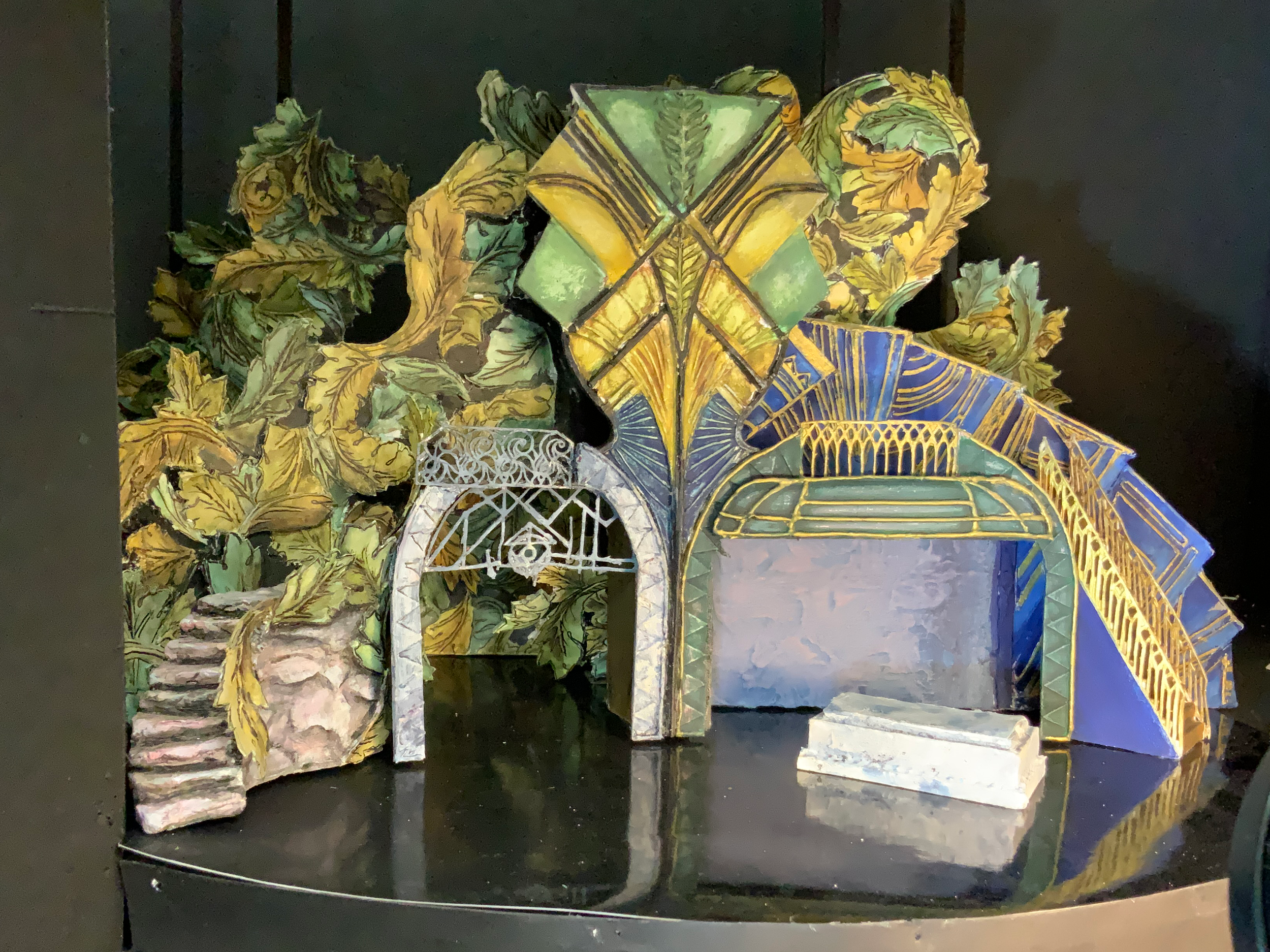 Whole Set, Final Scene, Paint Treatment