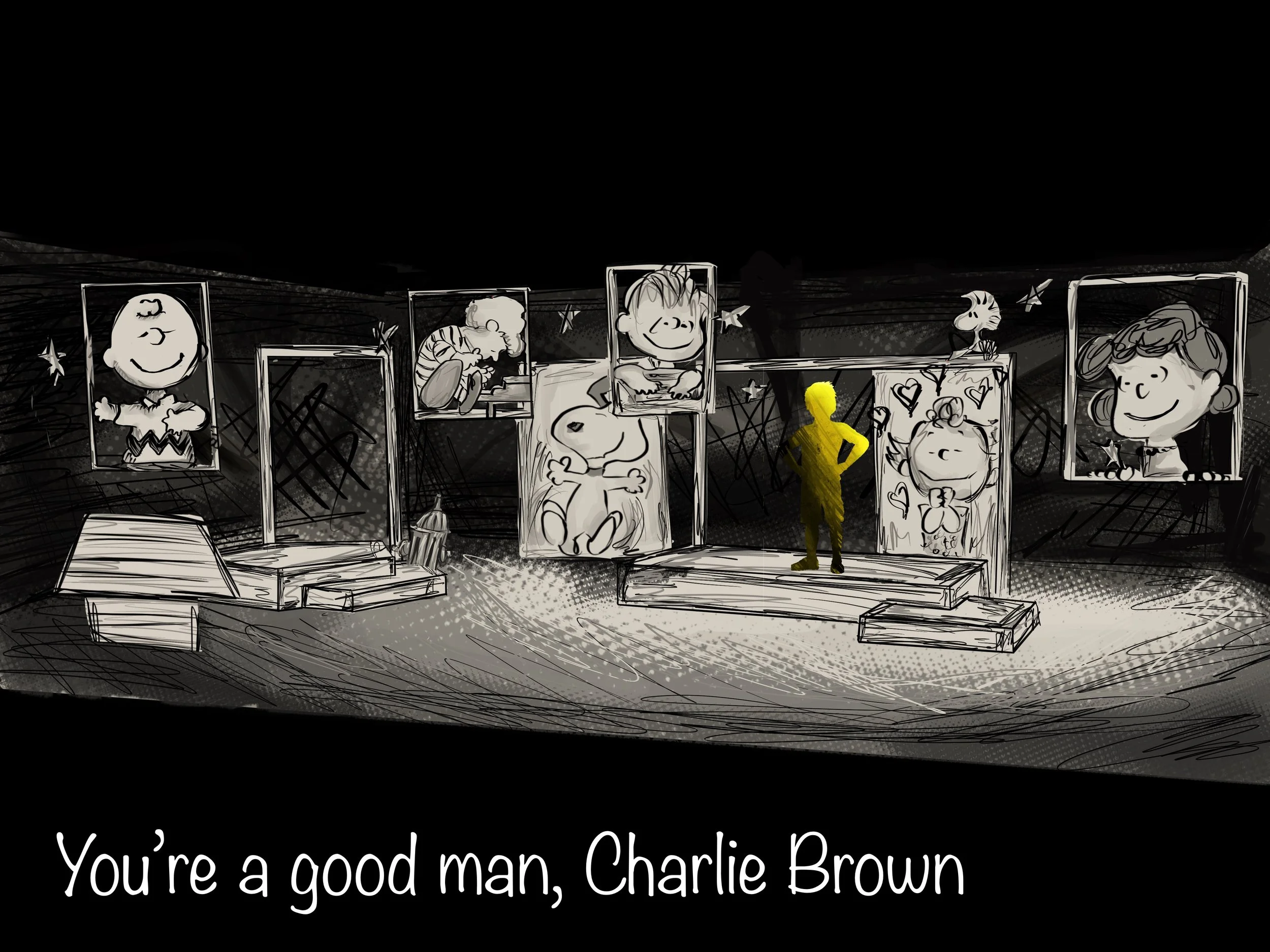 You're a good man, Charlie Brown -2025 (Procreate)