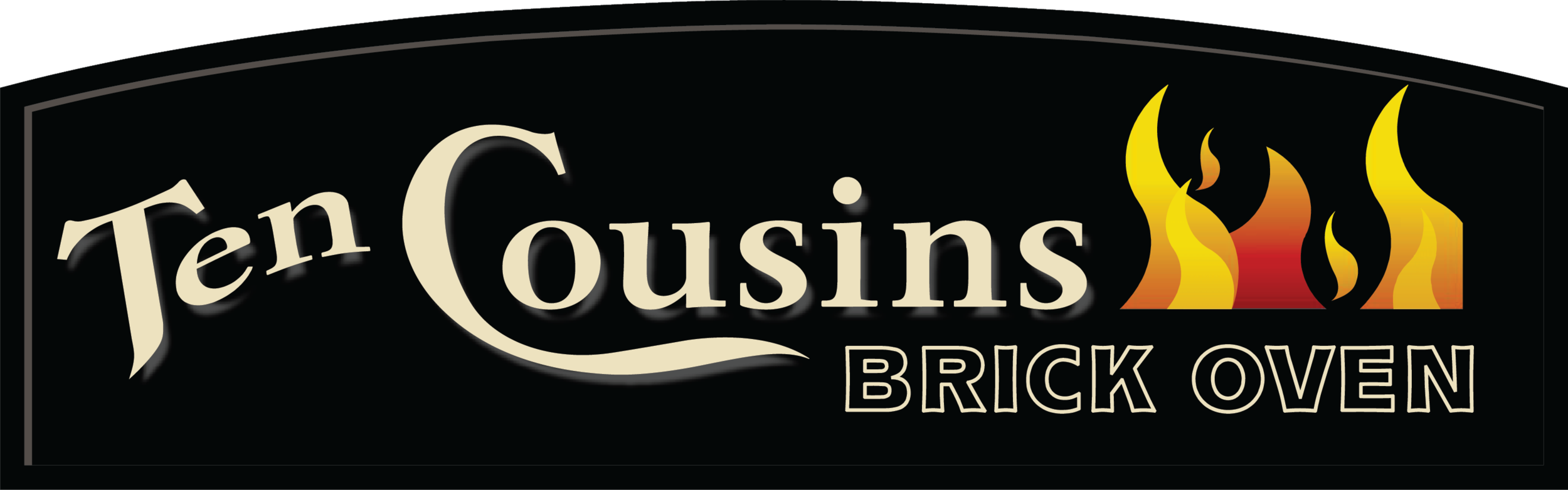 Menu | Explore Delicious Pizza Options — Ten Cousins Brick Oven, image size:2500x782