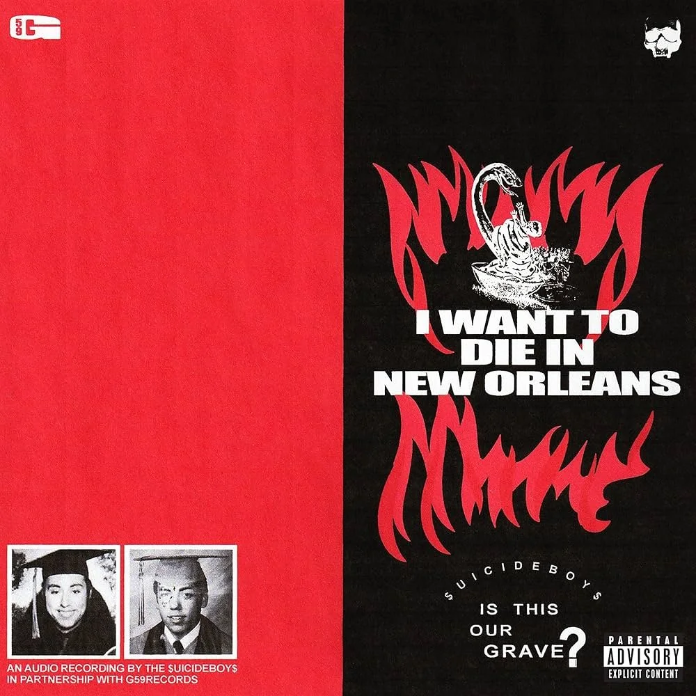 $Uicideboy$- I Want To Die In New Orleans (Silver Colored VInyl)