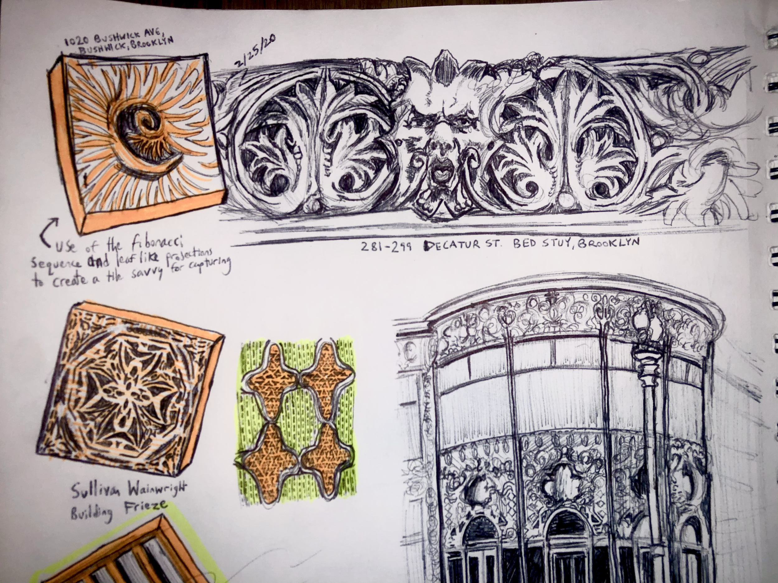 Ornamentation studies (2020)