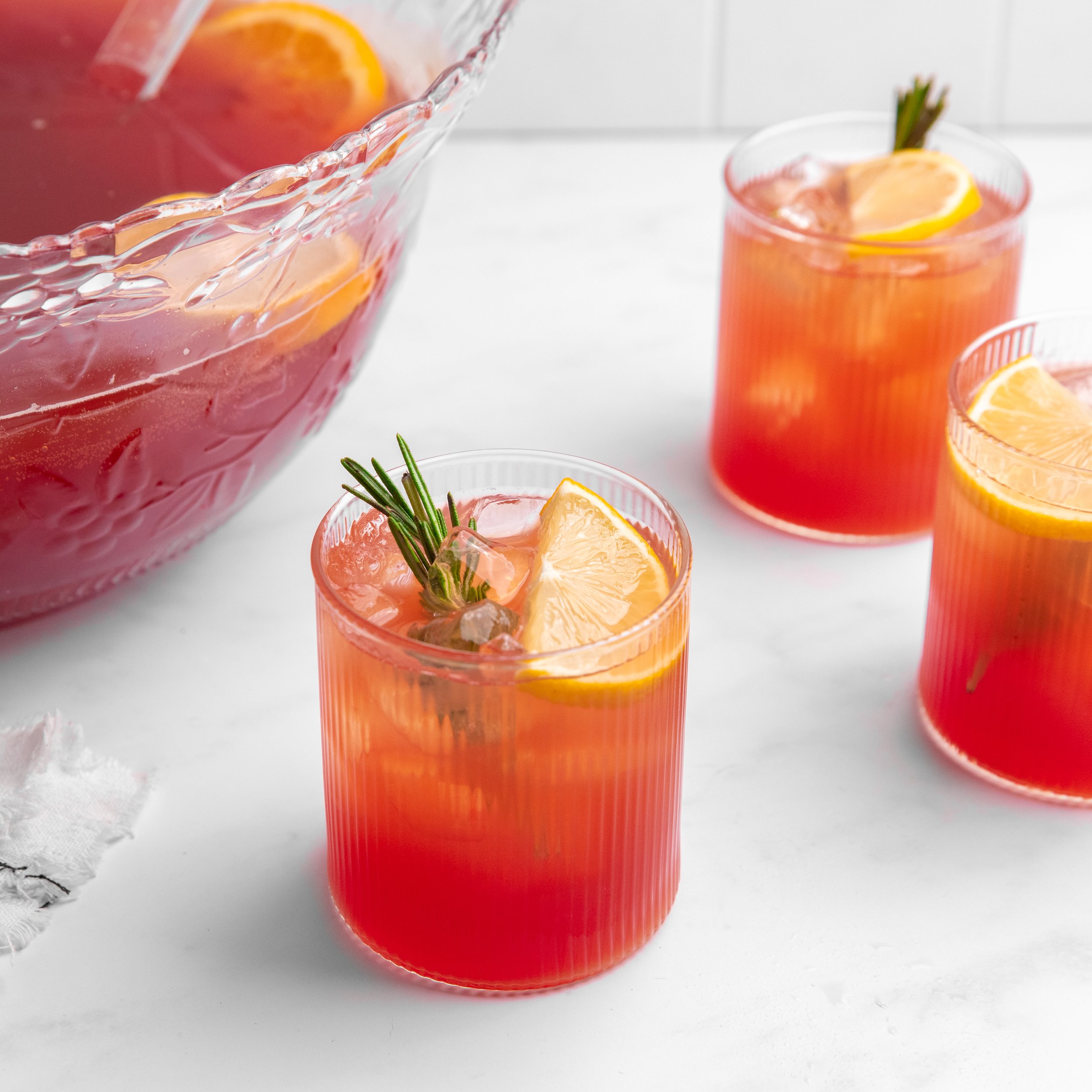 Southern Living Rum Punch Photography