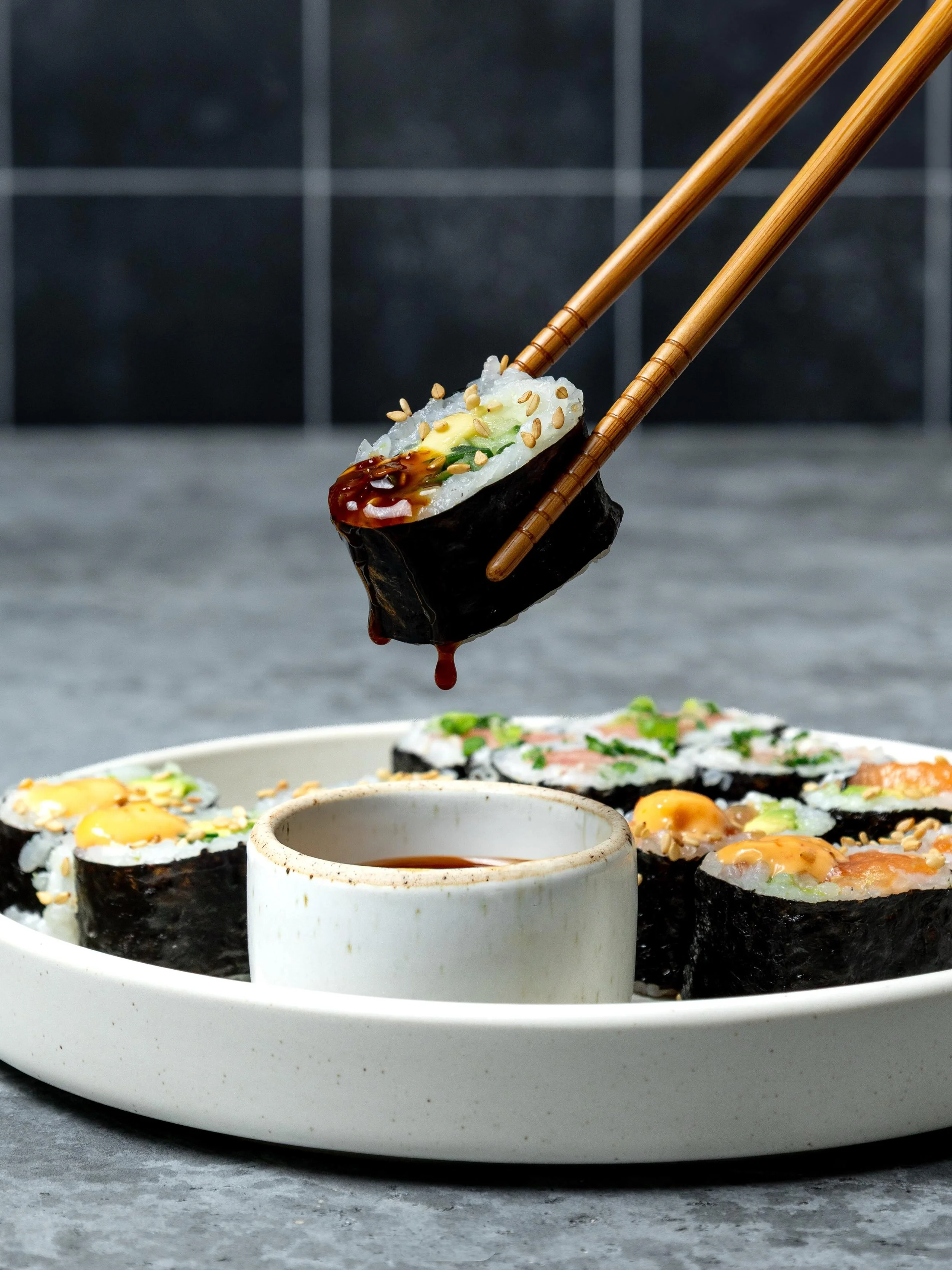 Recent work 🍣

You know it&rsquo;s going to be a good day when we have sushi in the studio!