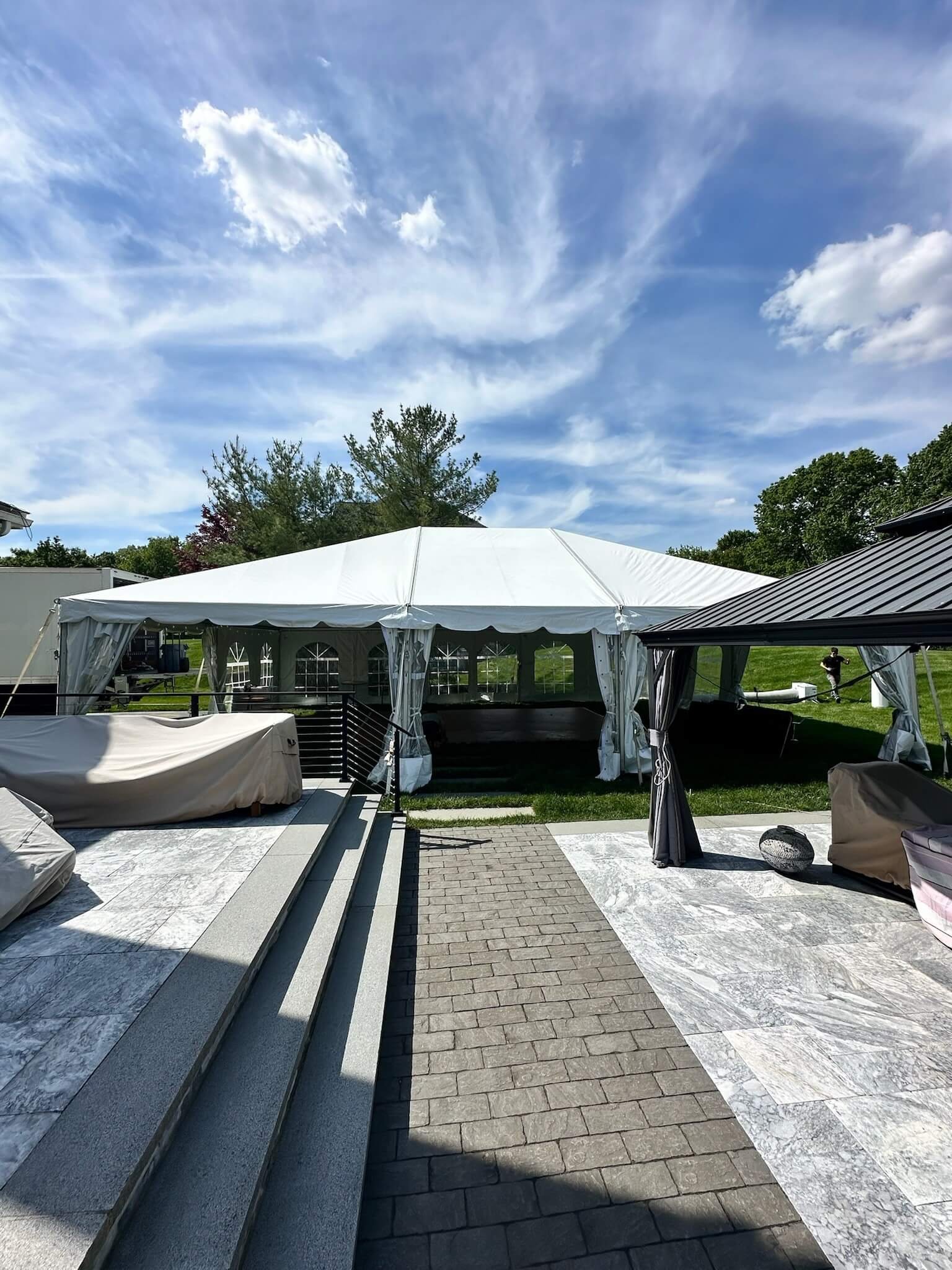 Backyard Tent Rental in MA, RI & CT
