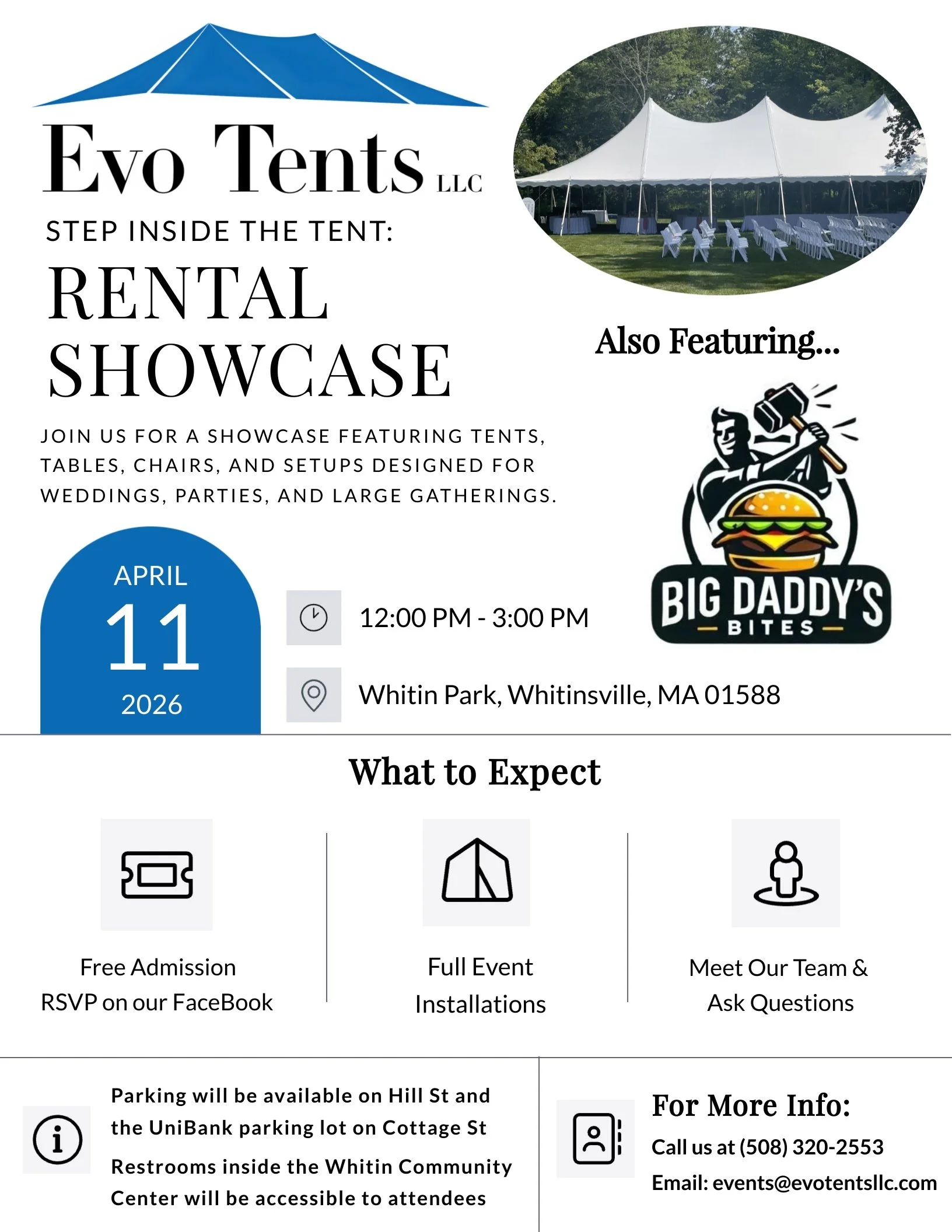 Event Rentals in MA, RI, & CT