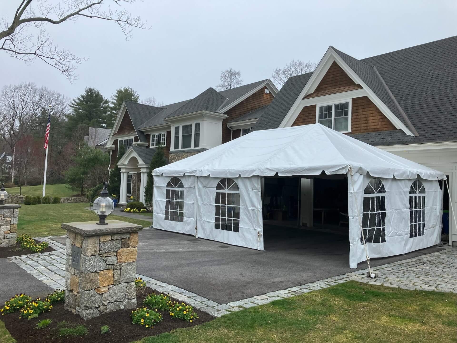 20 by 30 West Coast Frame Tent