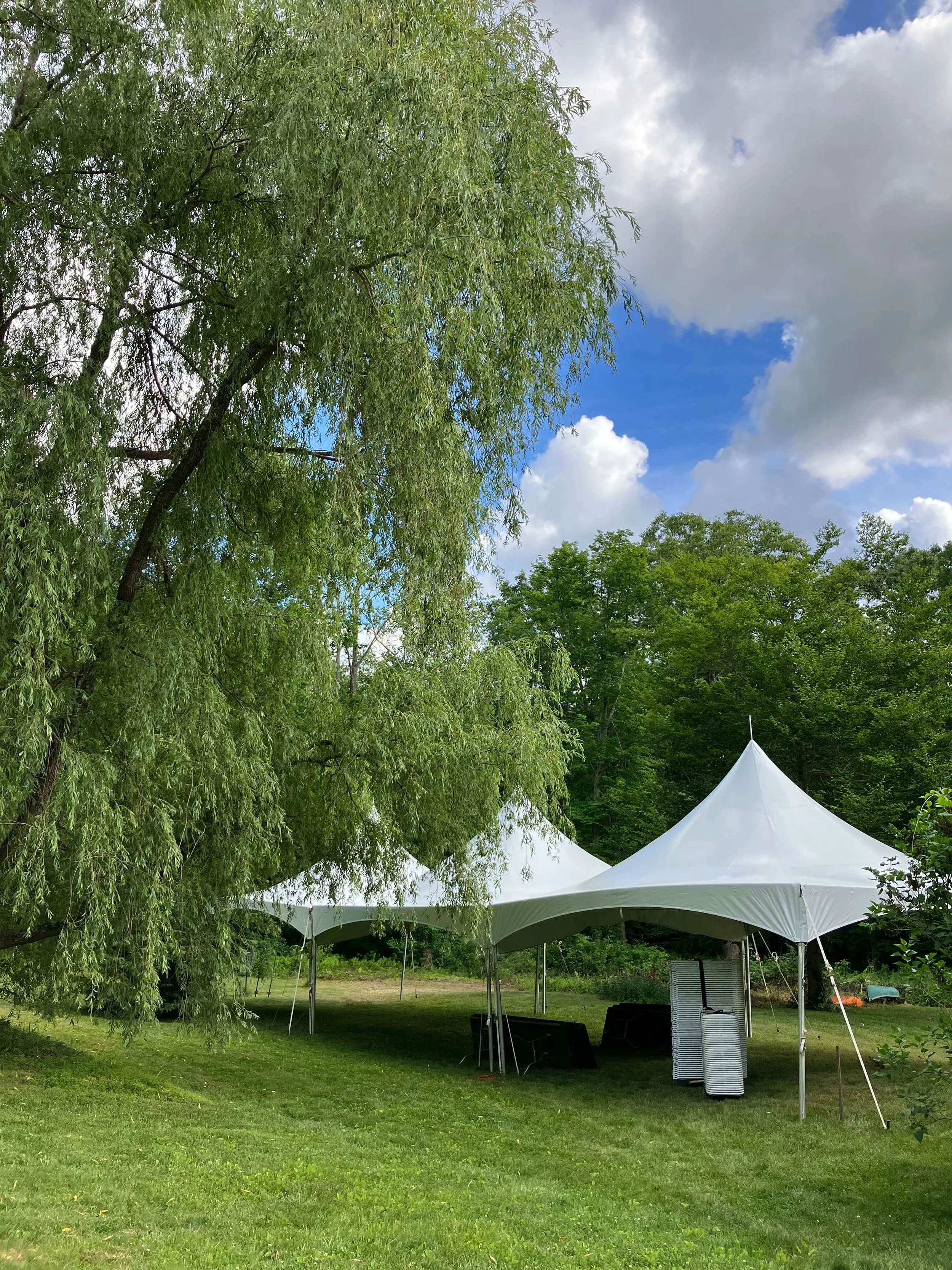 High Peak Frame Tent Rental in Holliston, MA