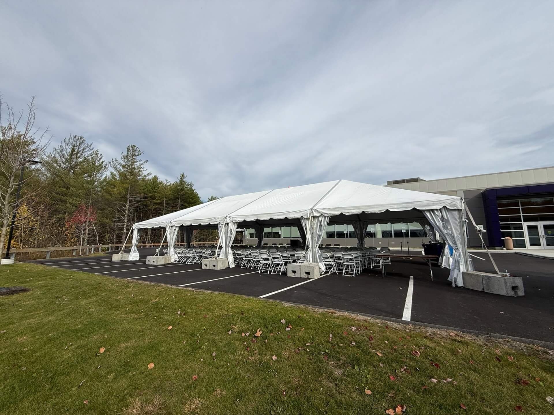 Parking Lot Tent Rental in MA, RI & CT
