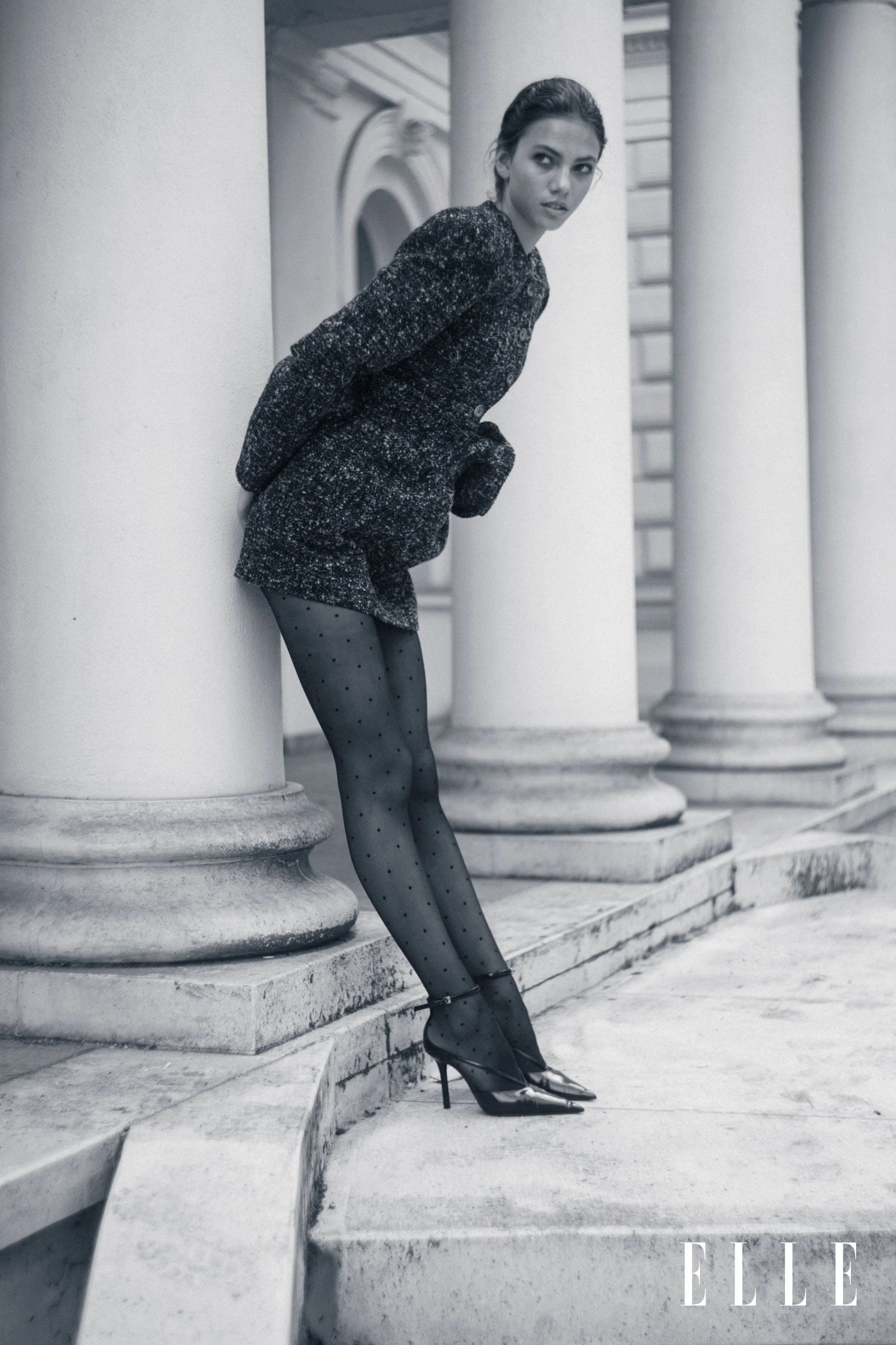 ELLE Ukraine Editorial shot by Olivér Petrikovits