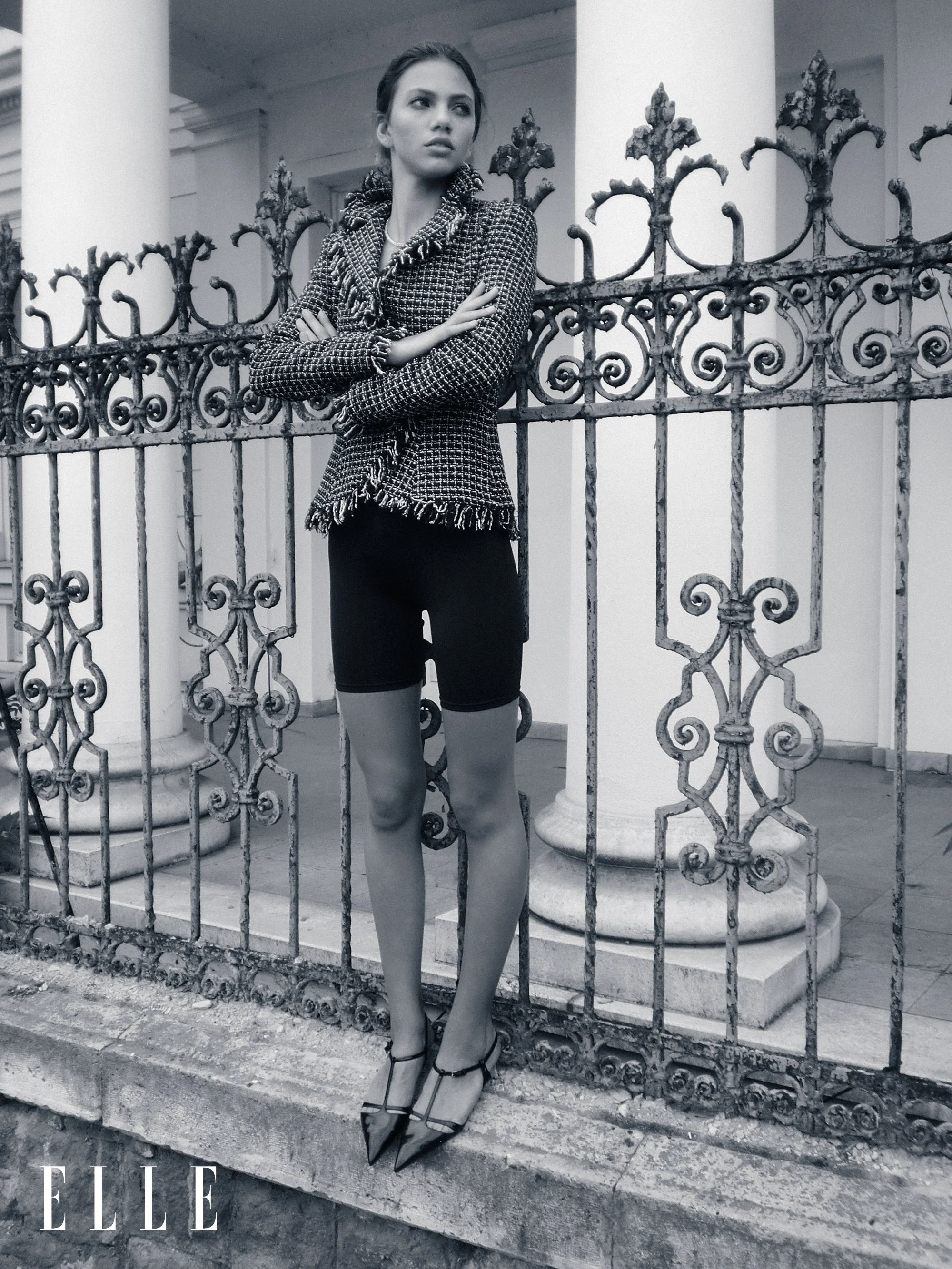 ELLE Ukraine Editorial shot by Olivér Petrikovits