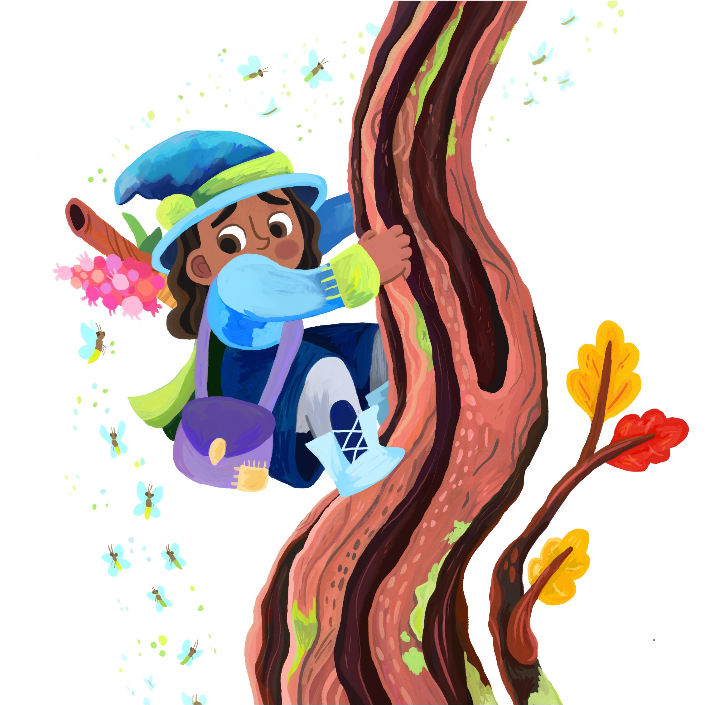 Heights. Gouache and digital. 2025.