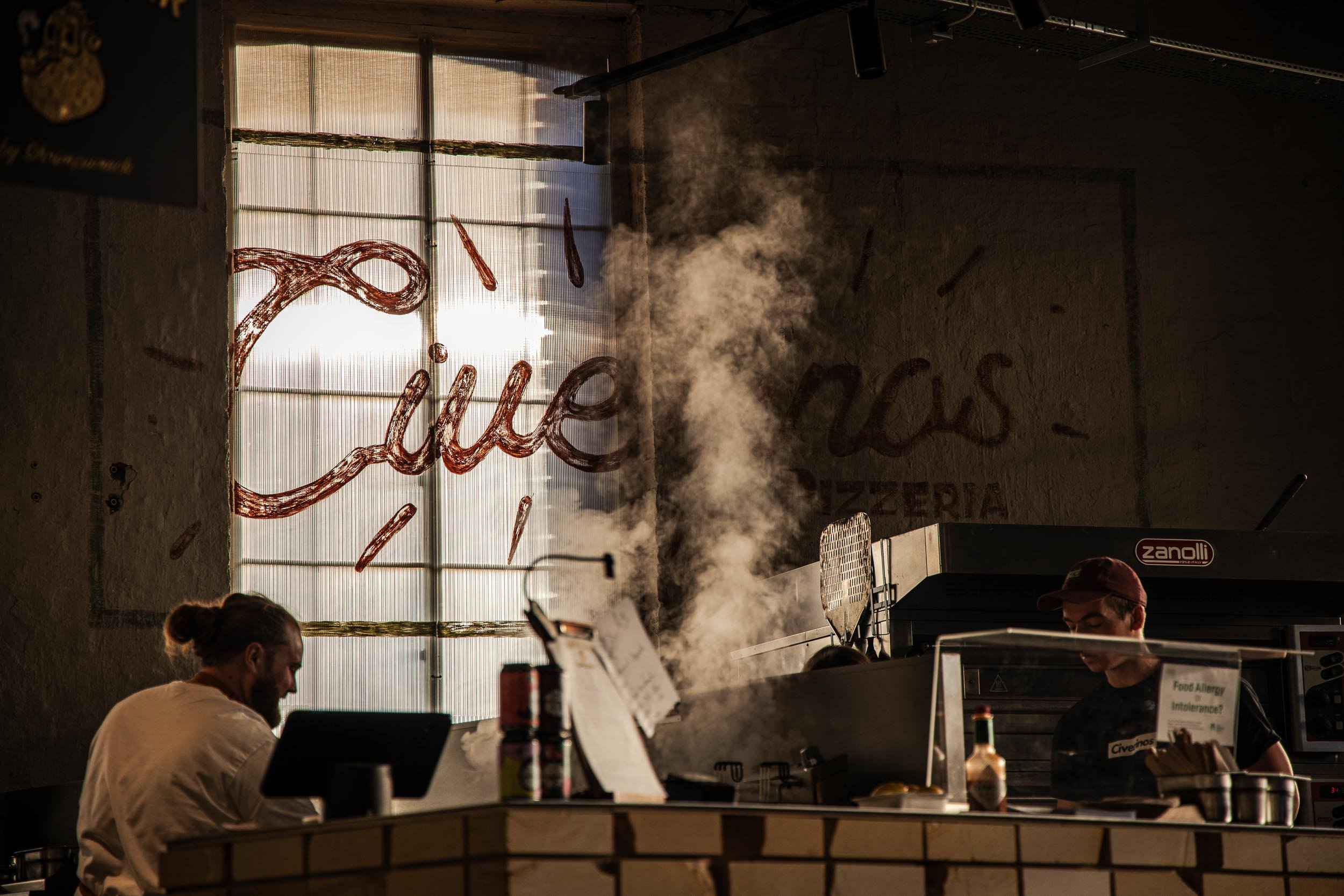 Hand-Painted Signage with a Modern Twist