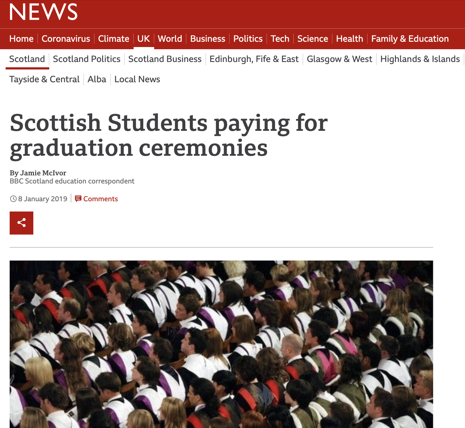 Free to Graduate (News Release | BBC)