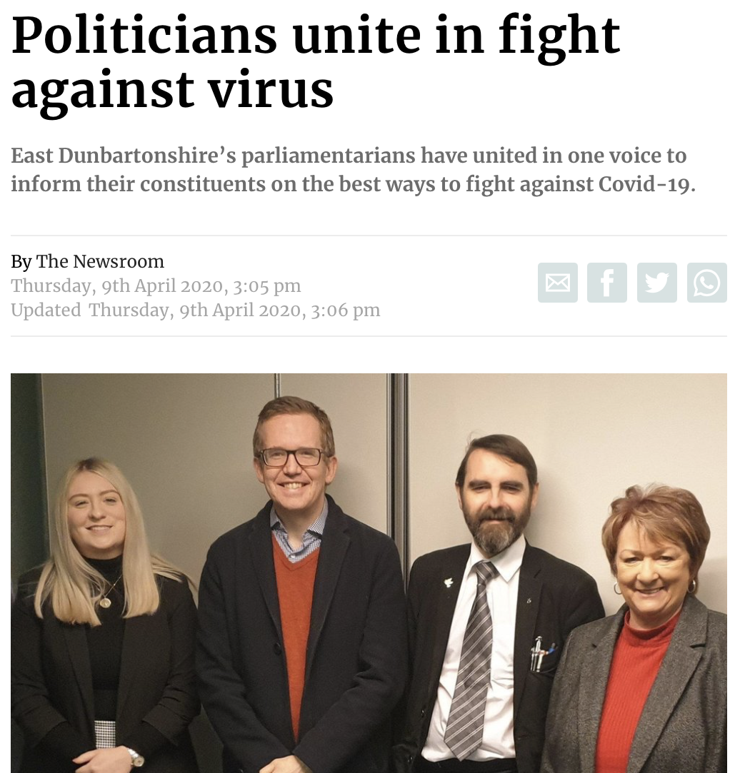Local News Release (Glasgow World)