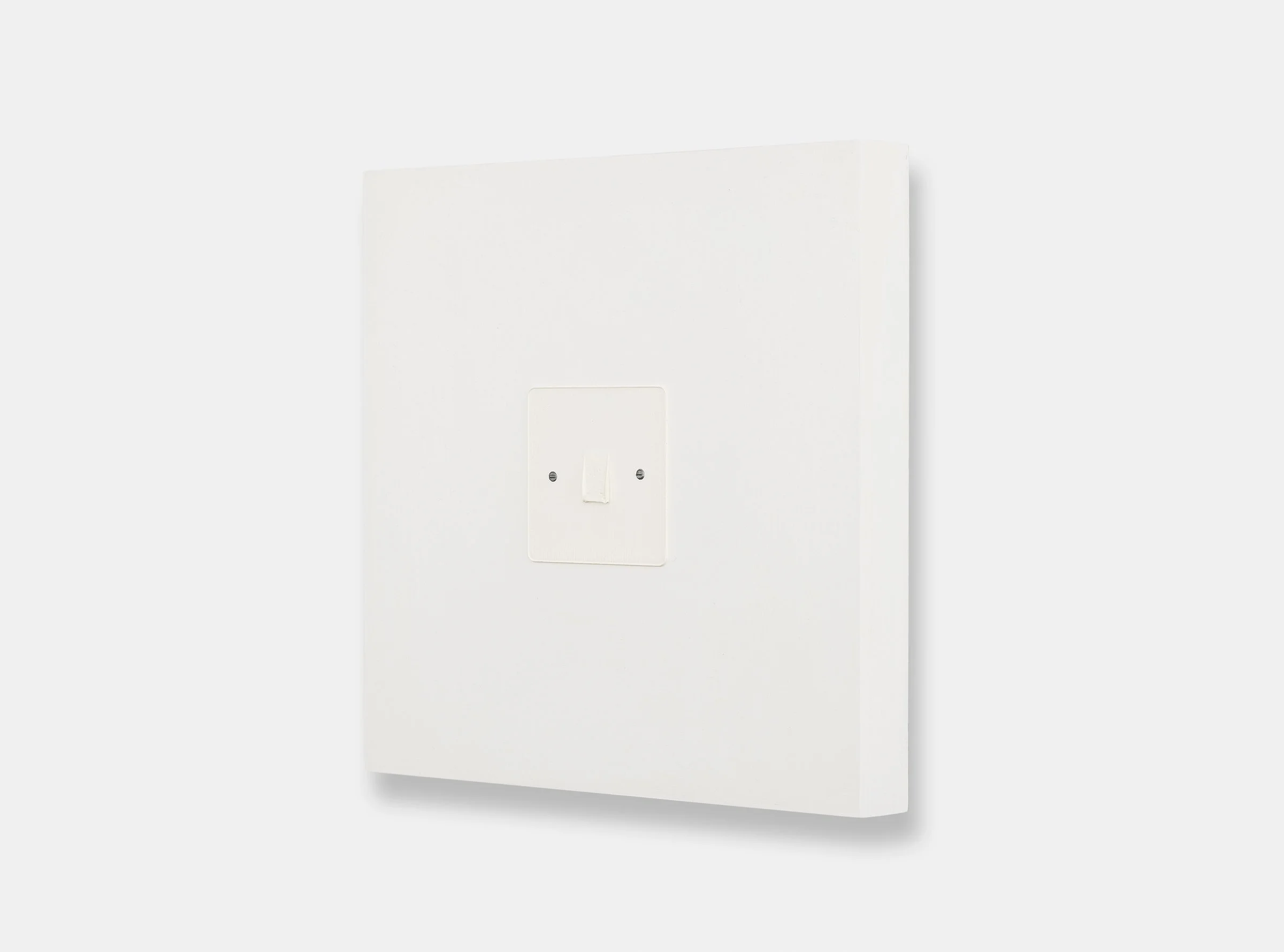 LIGHTSWITCH (2022) - oil paint on plywood panel - 30cm x 30cm