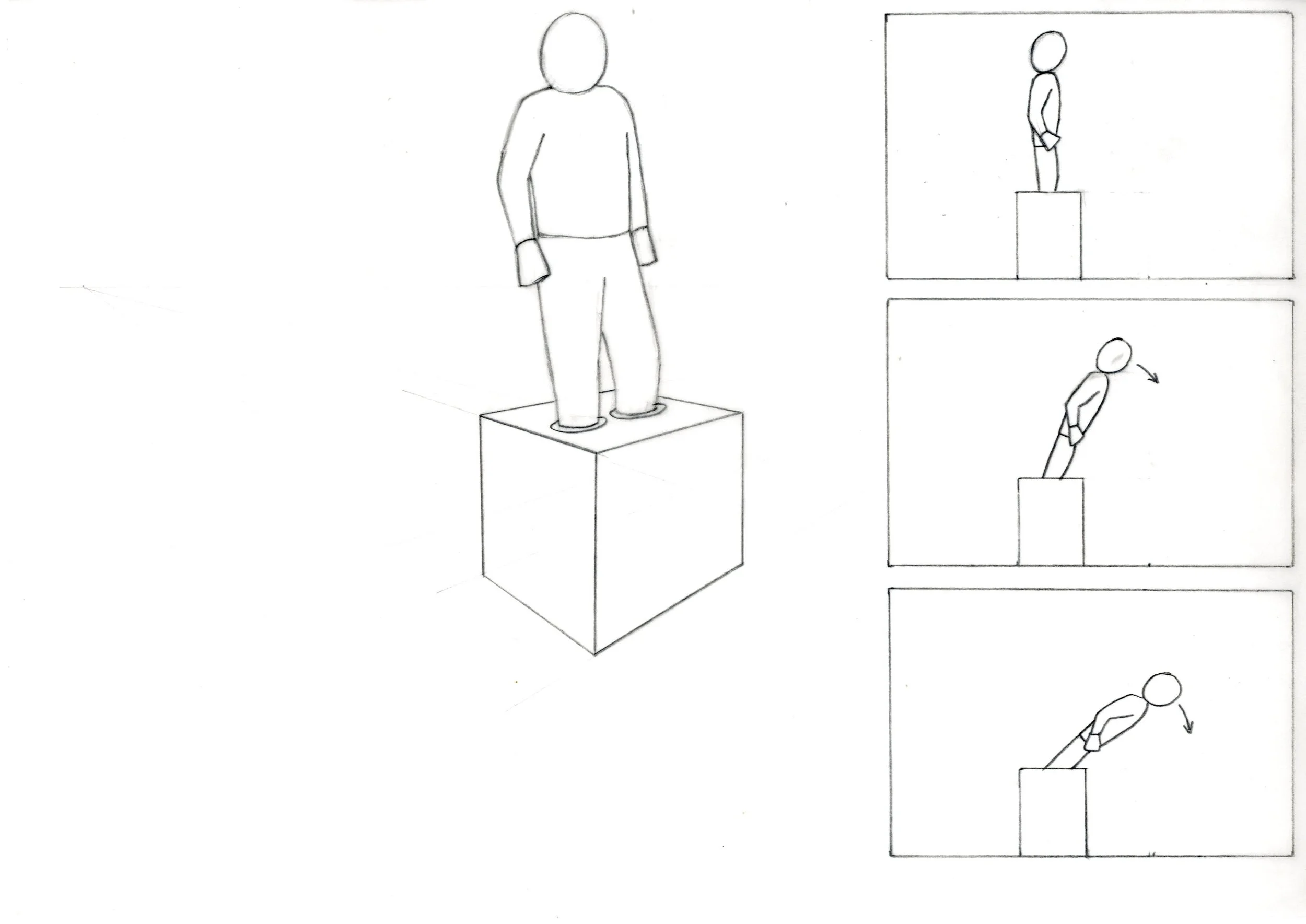 drawing for a concrete block - 1995