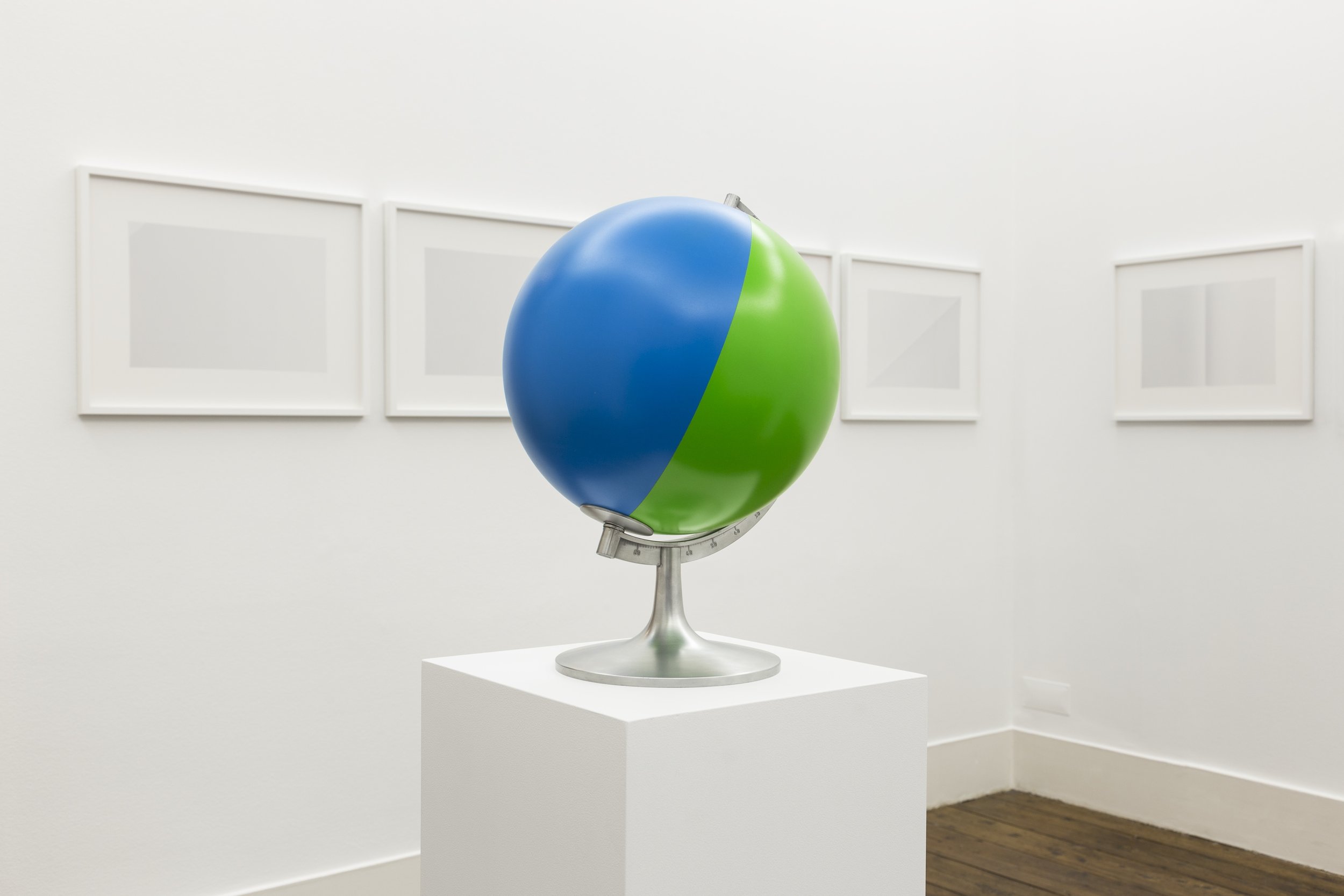PLANET WITH NO BOATS (2013) - adapted globe