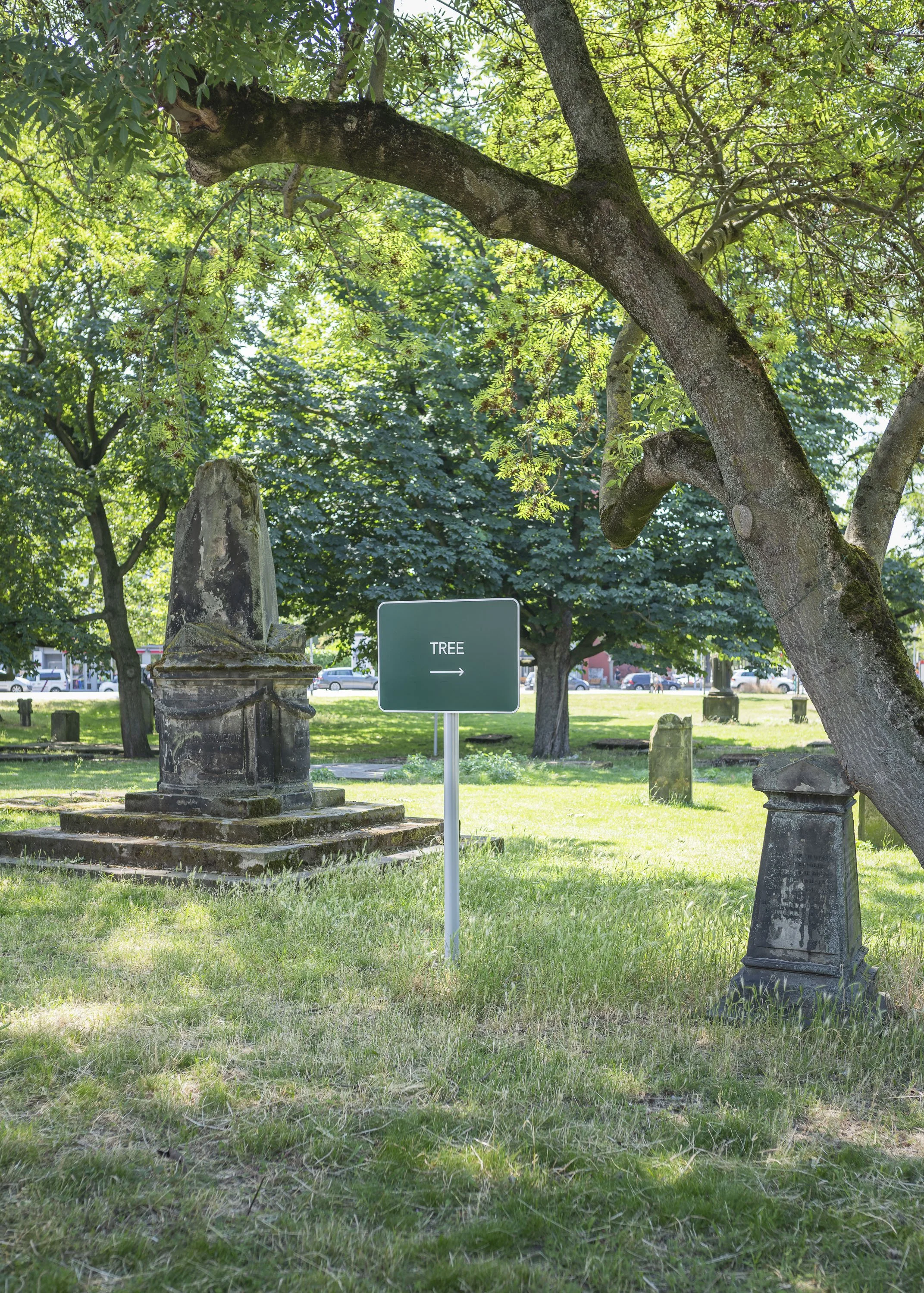 10 SIGNS FOR A PARK (2022) - 10 powered coated aluminium signs, vinyl - click image for more