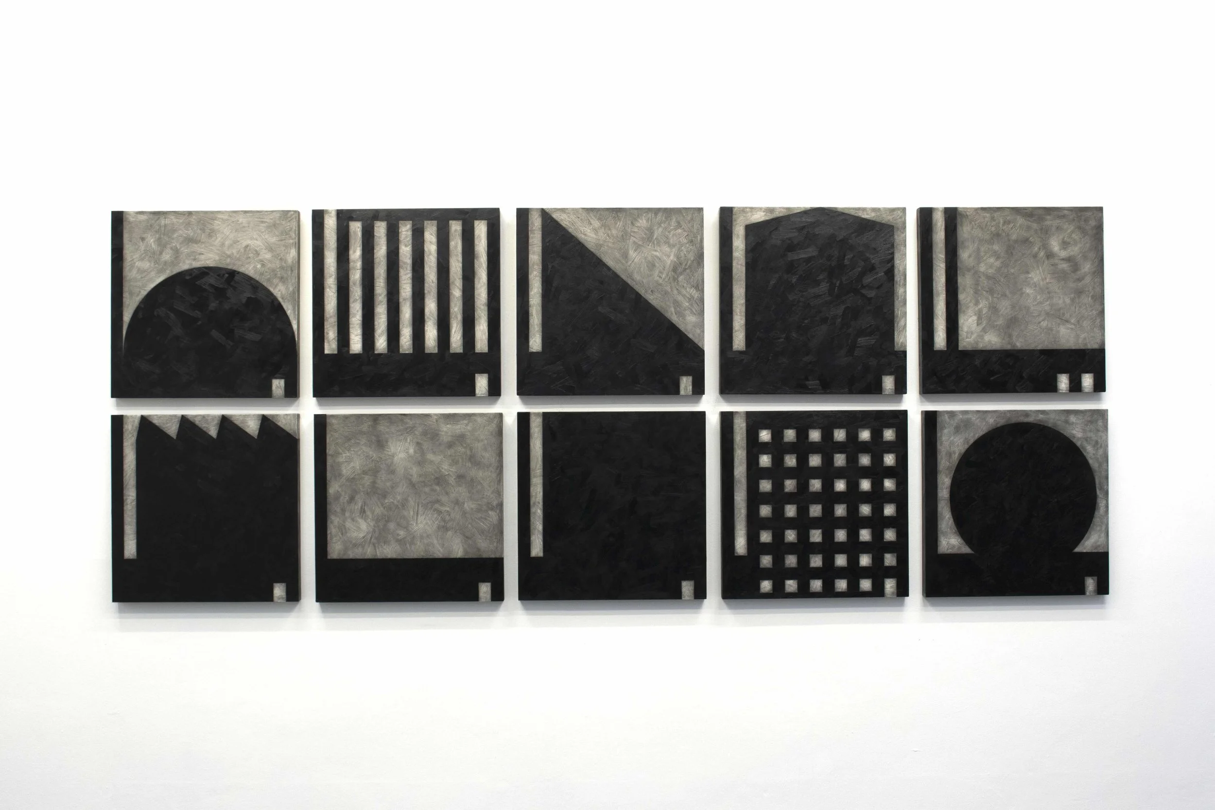 FACTORIES (2021) - oil paint on plywood panel - 60cm x 60cm