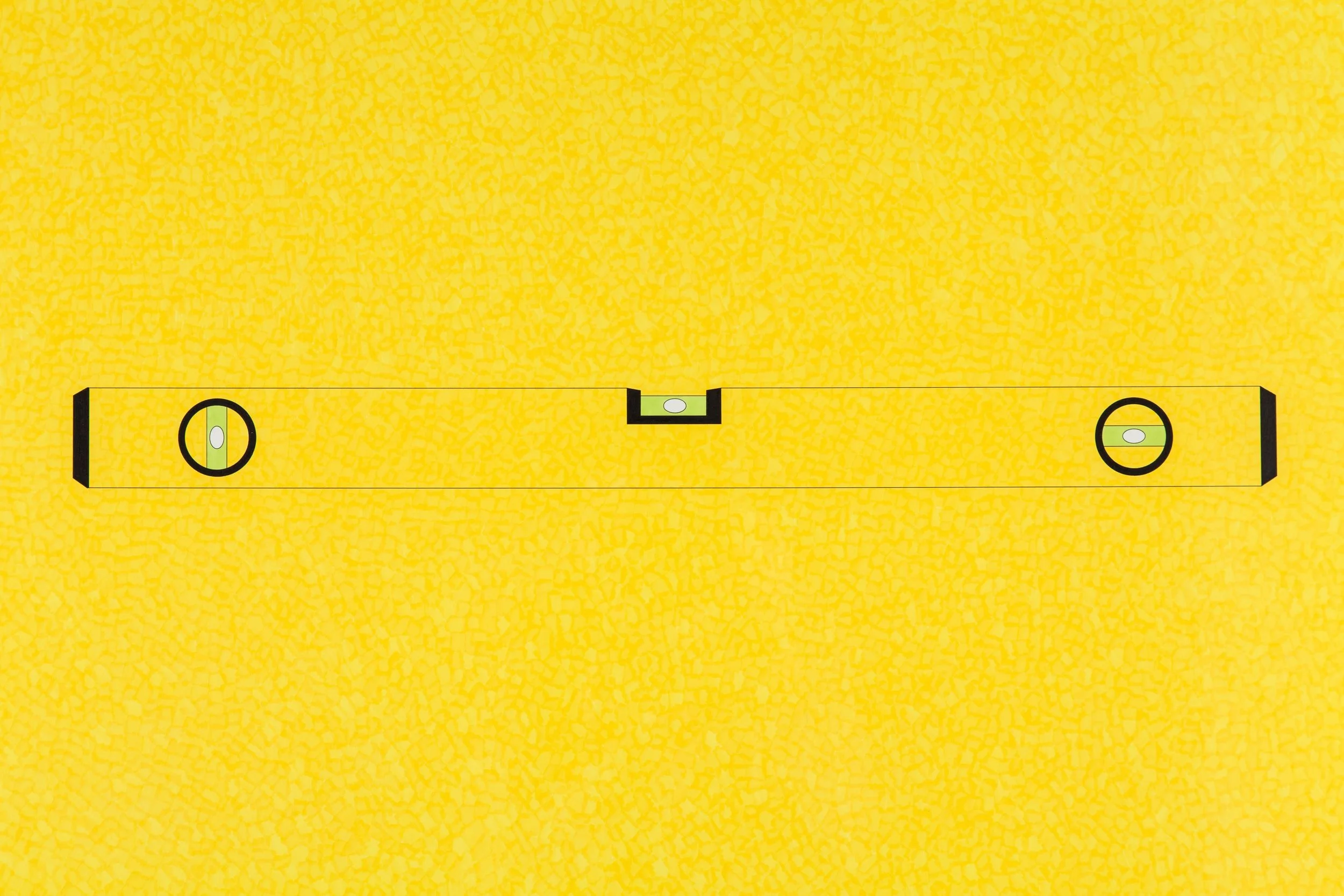 

Spirit level - marker on paper - 70 x 100 cm - 2015