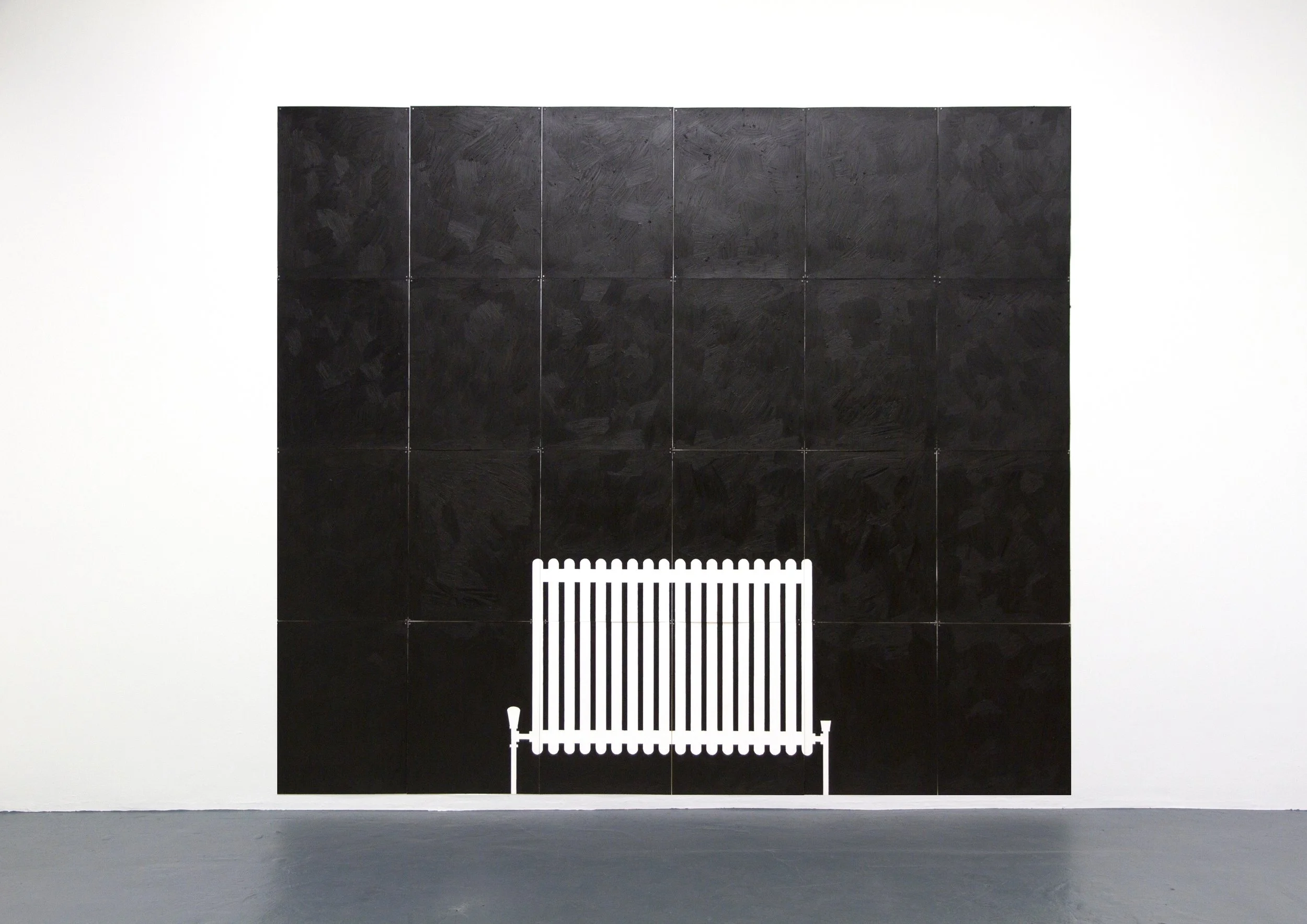 RADIATOR (2018) - oil stick on paper - 260cm x 300cm
