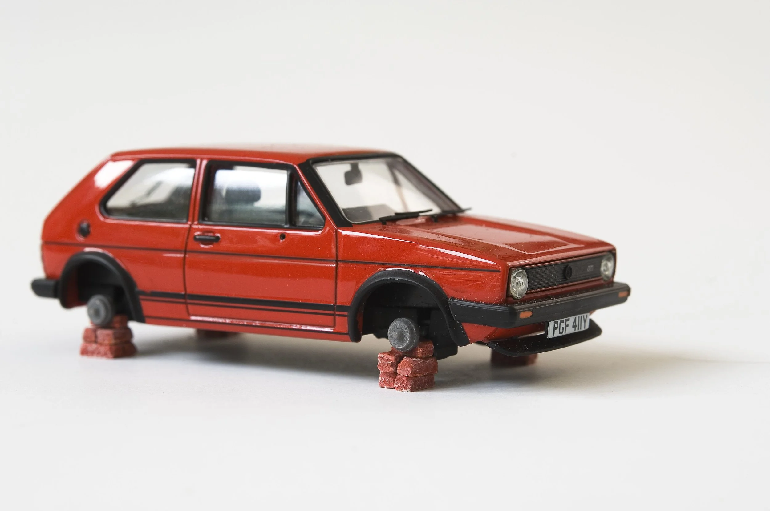 CAR/BRICKS (2012) - adapted toy car