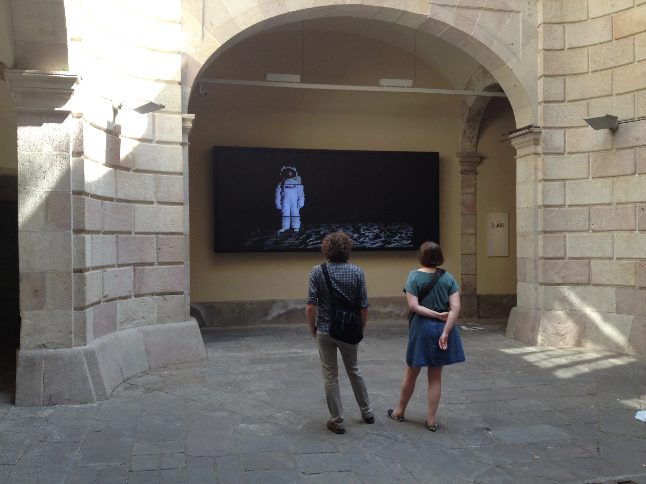 GROUP - Bored astronauts on the moon - LOOP projects, Barcelona - 2012