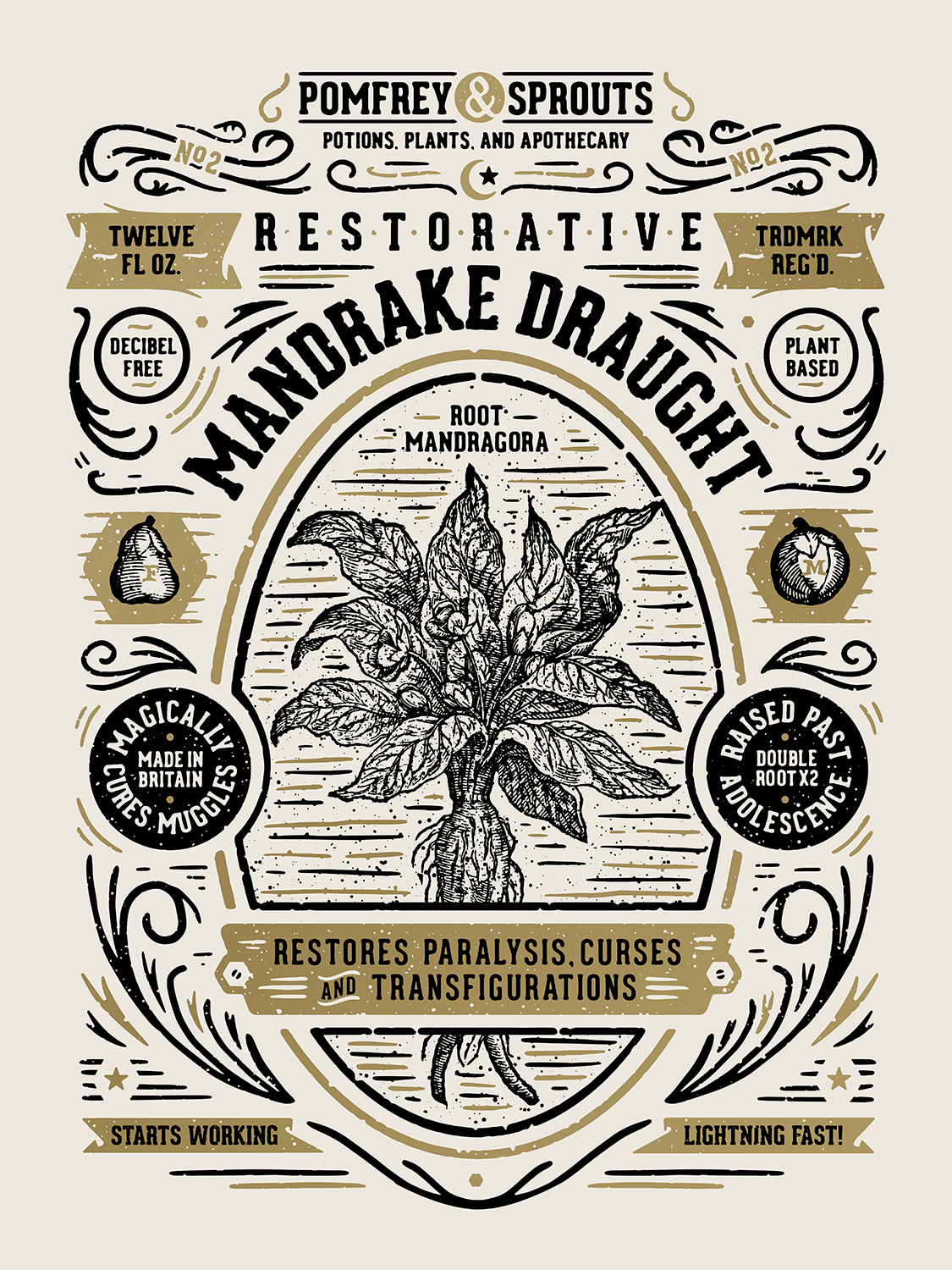 HP Mandrake Poster