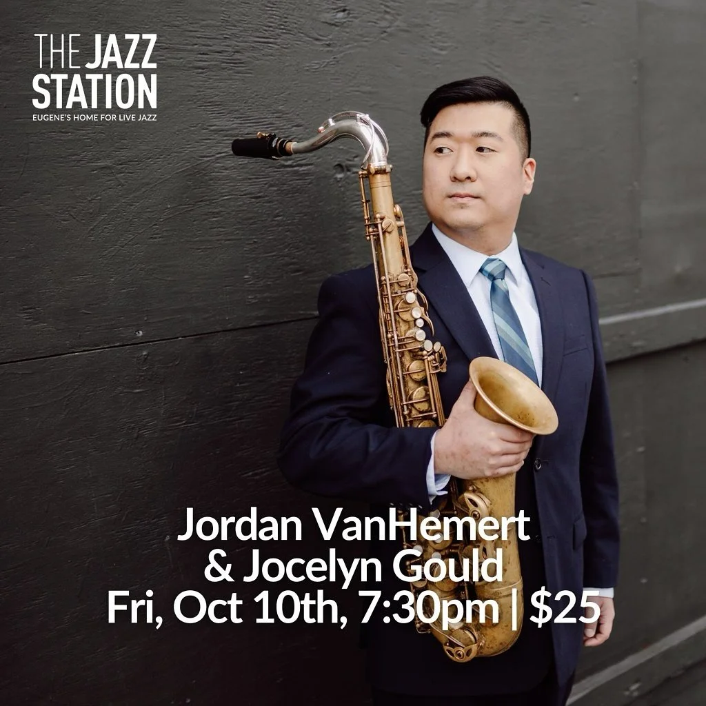 This Friday at the Jazz Station, Jocelyn Gould and I are playing two sets of standards that are sure to be swinging and fun! Join us at 7:30 and 9:00 pm!