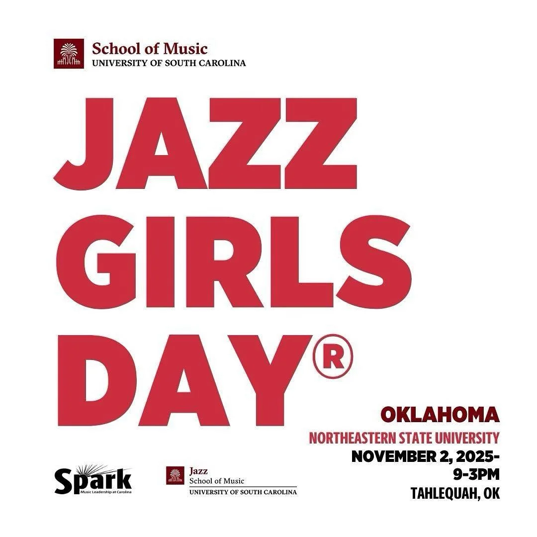 We are setting up for another wonderful few days of clinics at NSU. First, on Sunday, we&rsquo;ll welcome Dr. Colleen Clark for Oklahoma Jazz Girls Day, a partnership with the University of South Carolina. Then, on Monday, we&rsquo;ll host the annual