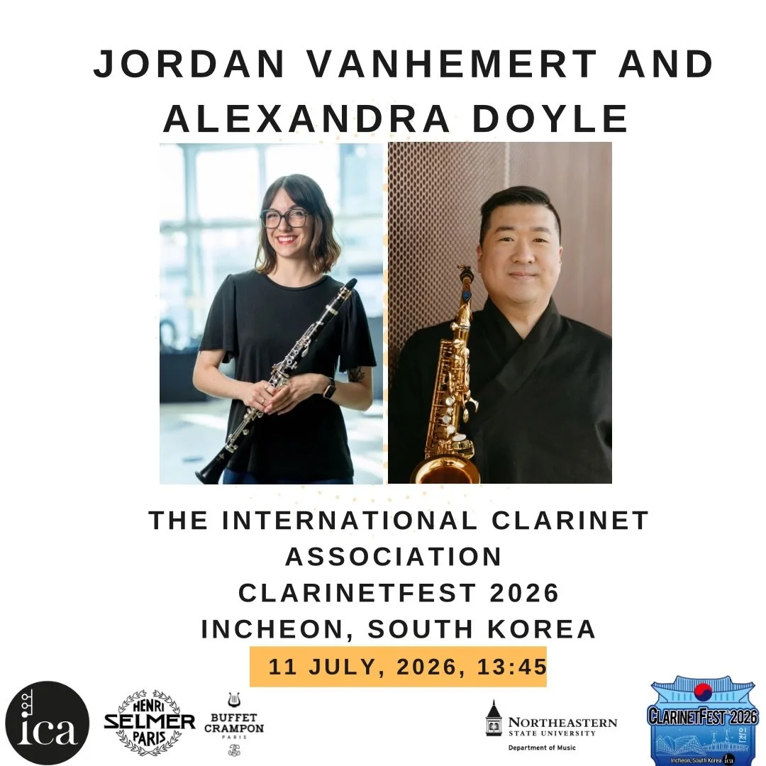 I am looking forward to performing at my first @icaclarinet Clarinetfest in Incheon this July. I know, I know &mdash; Korea in July is insanely hot and humid, but I&rsquo;m still looking forward to being back in one of my favorite places! Come hear @