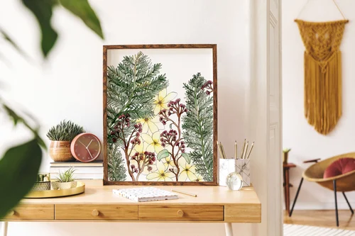 Botanical Foliage by Kate Yarter - Painted and Illustrated Watercolor Art Print