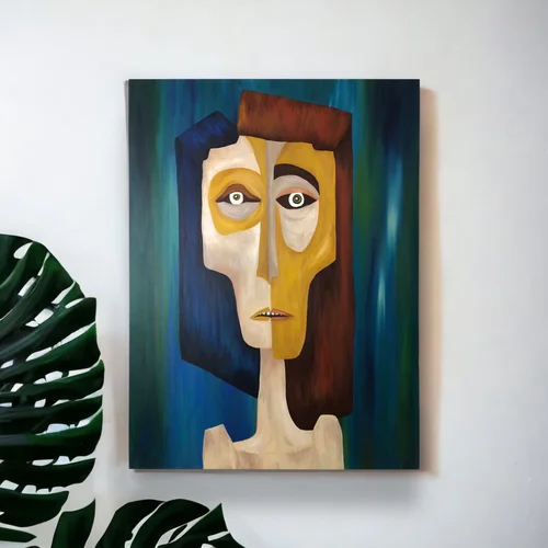 The Woman by Kate Yarter - 36x48” Acrylic on Canvas