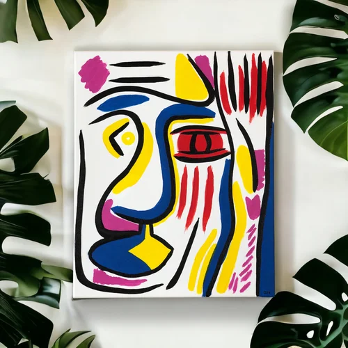 Red Eye by Dylan Yarter - 16x20” Acrylic on Canvas