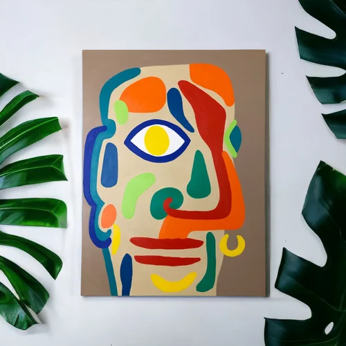 The Guru by Dylan Yarter - 30x40” Acrylic on Canvas