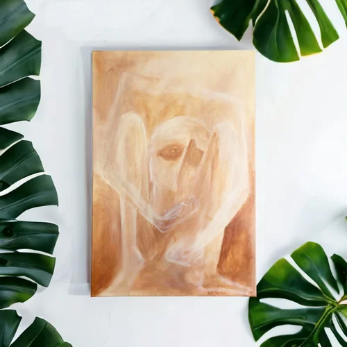 Fading by Kate Yarter - 30x40” Acrylic on Canvas