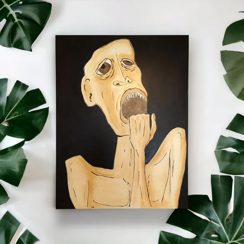 The Cave by Dylan Yarter - 30x40” Acrylic on Gallery Wrapped Canvas