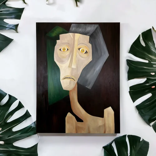 The Wilted Woman by Kate Yarter - 30x40” Acrylic on Gallery Wrapped Canvas