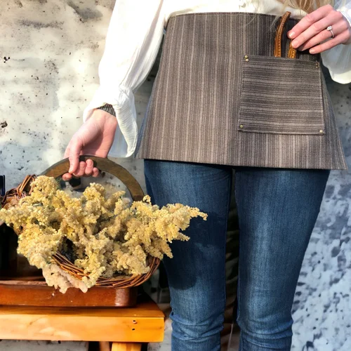 Handmade Apron - Vintage Fabric Apron for Artisans