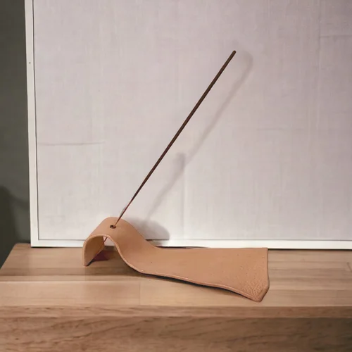 Handmade Leather Incense Holder