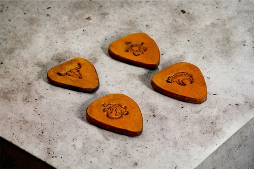 Handmade Leather Ukulele Picks