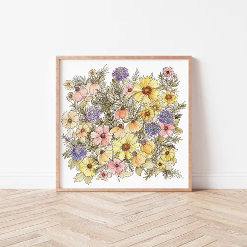 Dream Garden Art Print by Kate Yarter