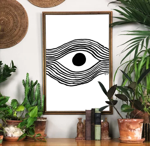 Line of Sight Art Print