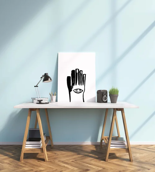 Gimme a Hand Art Print