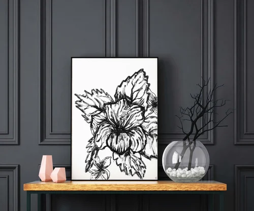 Tropical Hibiscus Art Print